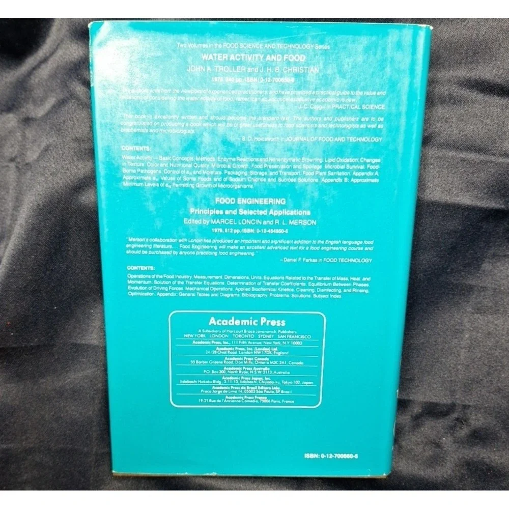 Sanitation in Food Processing 1st‎ Edition Hardcover by John Troller 1983